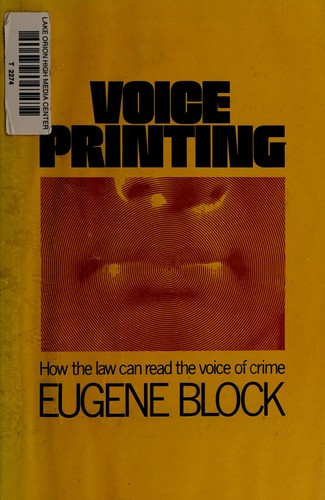 Cover for Voiceprinting