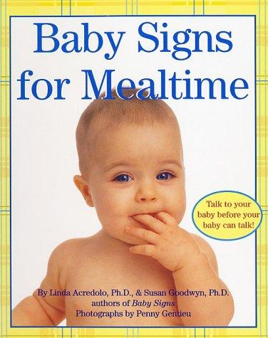 Cover for Baby signs for mealtimes