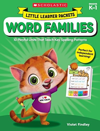 Cover for Little Learner Packets : Word Families