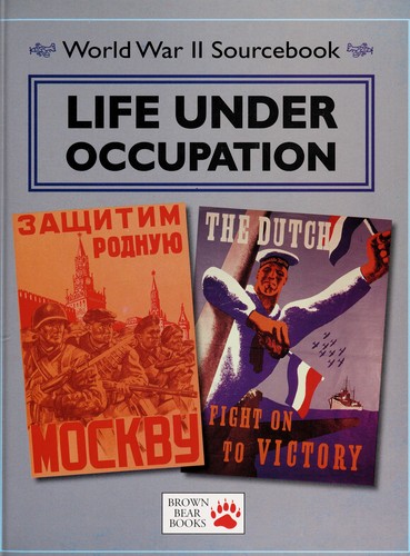 Cover for Life under occupation
