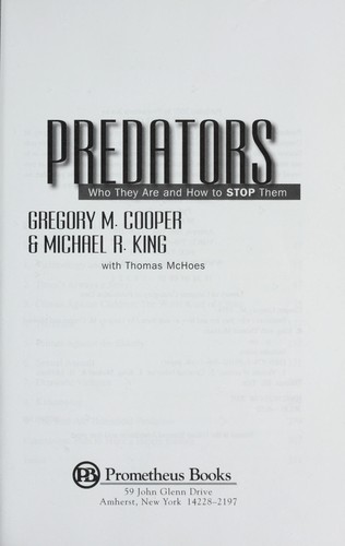 Cover for Predators