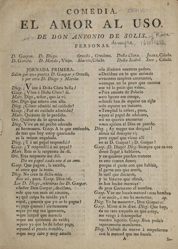 Cover for El amor al uso