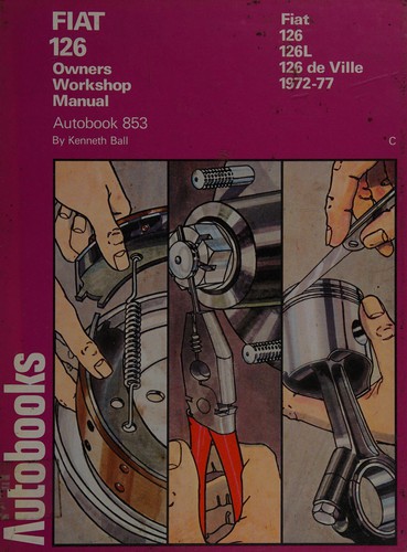 Cover for Fiat 126 1972-77 autobook