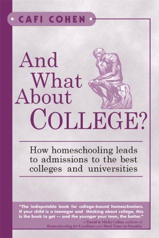 Cover for And what about college?