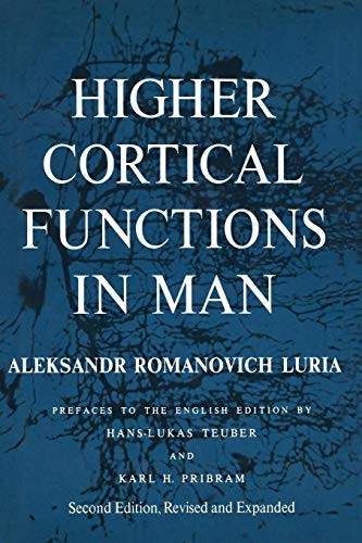 Cover for Higher Cortical Functions in Man
