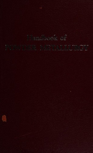 Cover for Handbook of powder metallurgy.