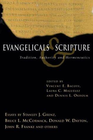 Cover for Evangelicals & Scripture