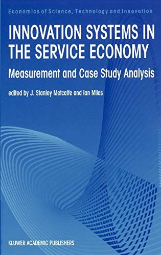 Cover for Innovation systems in the service economy