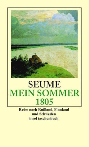 Cover for Mein Sommer 1805.