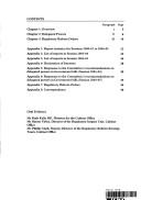 Cover for Special report sessions 2003-2004 and 2004-2005