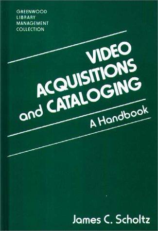 Cover for Video acquisitions and cataloging