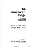 Cover for The American Edge