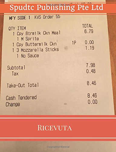 Cover for Ricevuta