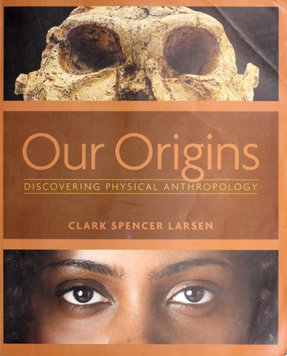 Cover for Our origins