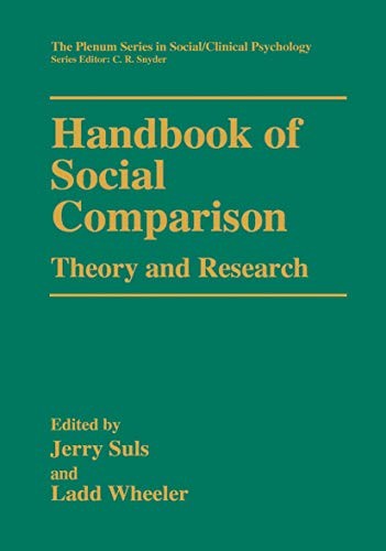 Cover for Handbook of Social Comparison