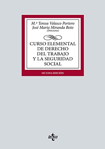 Cover for Curso elemental de Derecho del Trabajo y la Seguridad Social