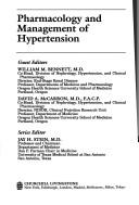 Cover for Pharmacology and management of hypertension