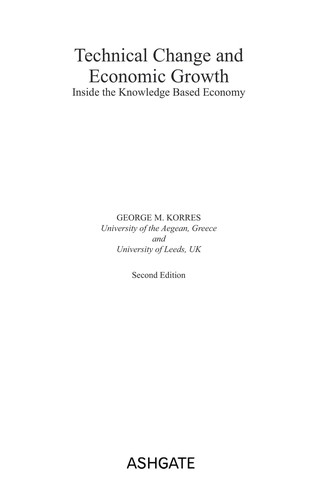 Cover for Technical change and economic growth