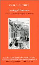 Cover for Lessings Horizonte: Grenzen und Grenzenlosigkeit der Toleranz