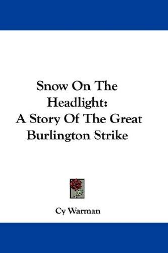 Cover for Snow On The Headlight