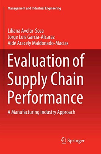 Cover for Evaluation of Supply Chain Performance