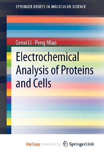 Cover for Electrochemical Analysis of Proteins and Cells