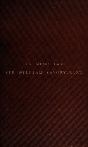 Cover for In memoriam