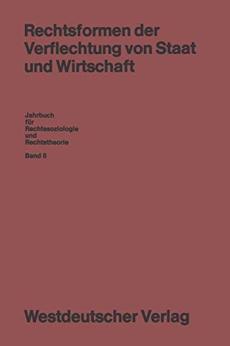 Cover for Rechtsformen der Verflechtung von Staat und Wirtschaft