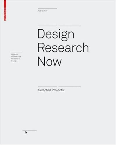 Cover for Design Research Now