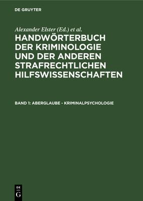 Cover for Aberglaube - Kriminalpsychologie