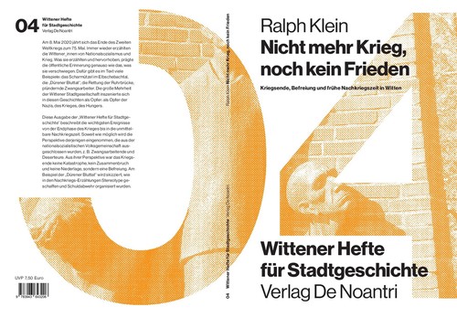 Cover for Nicht mehr Krieg, noch kein Frieden