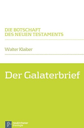 Cover for Der Galaterbrief