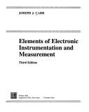 Cover for Elements of electronic instrumentation and measurement