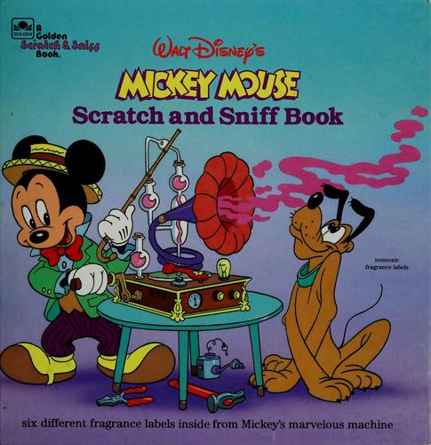Cover for Mickey Mouse scratch and sniff book