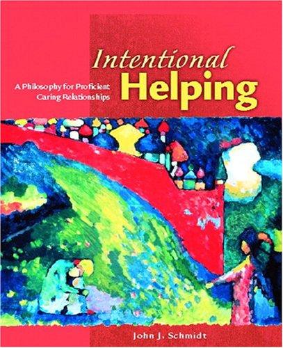 Cover for Intentional Helping