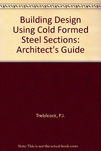 Cover for Building Design Using Cold Formed Steel Sections
