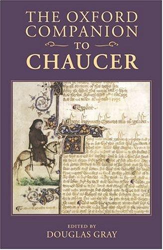 Cover for The Oxford companion to Chaucer