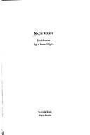 Cover for Nach Musil