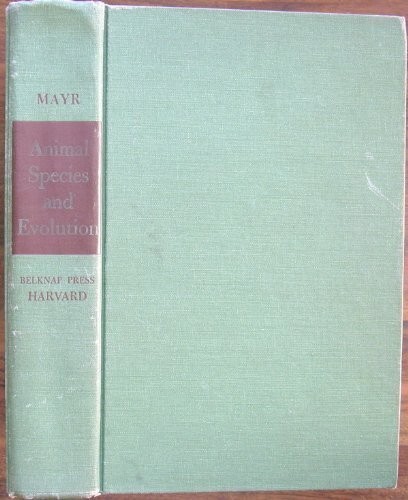 Cover for Animal Species and Evolution