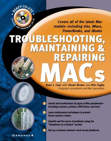 Cover for Troubleshooting, maintaining, and repairing Macs