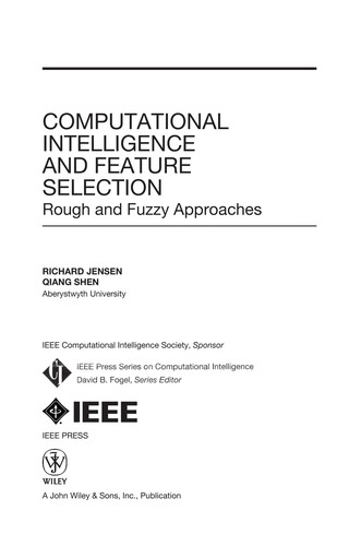 Cover for Computational intelligence and feature selection