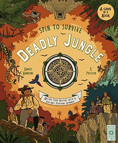 Cover for Spin to Survive : Deadly Jungle