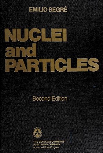 Cover for Nuclei and particles