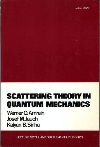 Cover for Scattering theory in quantum mechanics