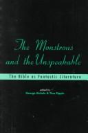Cover for The Monstrous and the Unspeakable