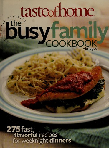Cover for The busy family cookbook