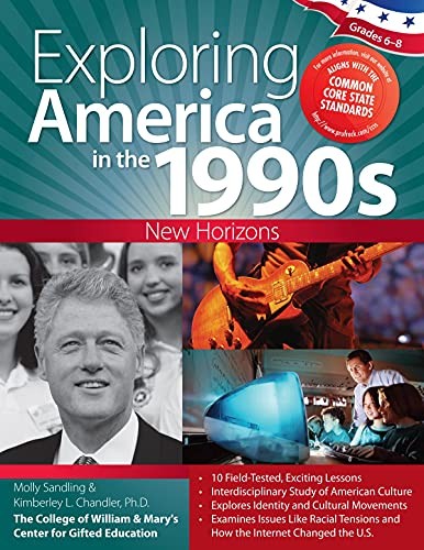 Cover for Exploring America in The 1990s