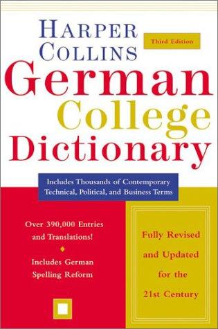 Cover for Collins German-English, English-German dictionary