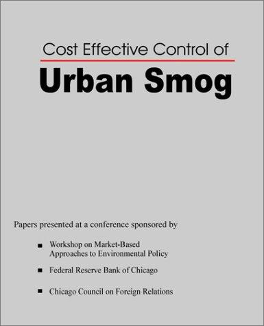 Cover for Cost Effective Control of Urban Smog