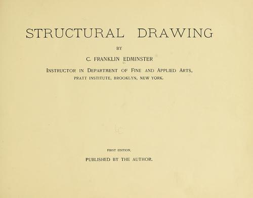 Cover for Structural drawing